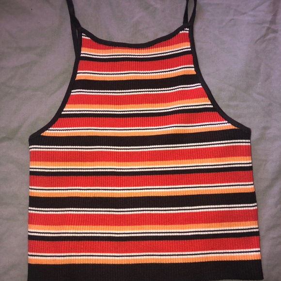 Urban Outfitters Striped Crop Top (new with tags) - Picture 2 of 4